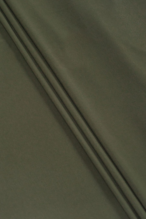 Khaki-Strick aus Bio-Baumwolle