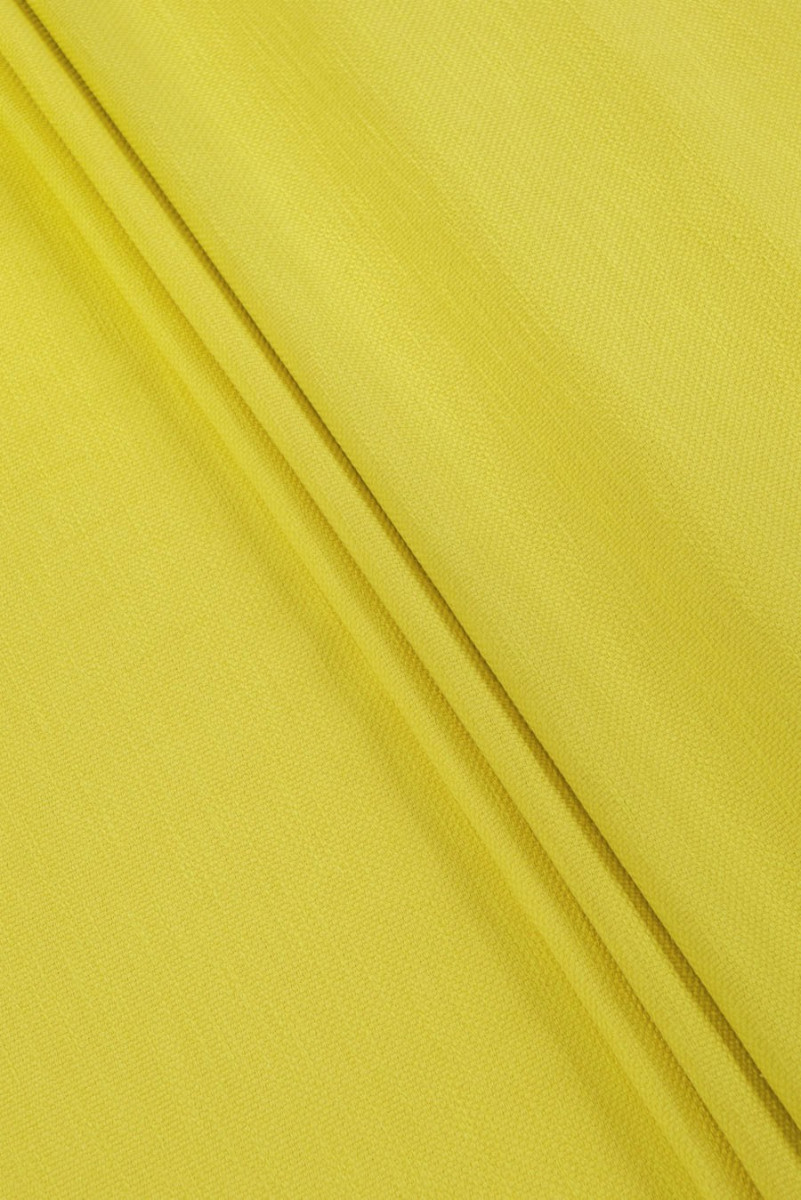 Žakárová bavlna - žlutá