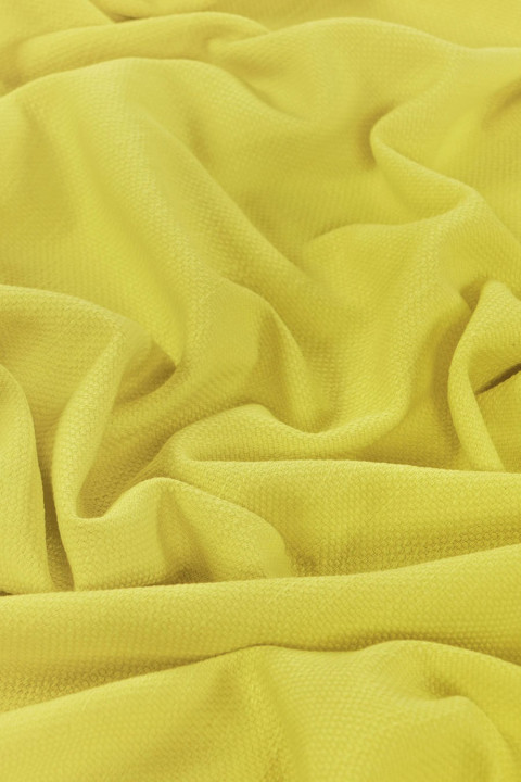 Jacquard cotton - yellow