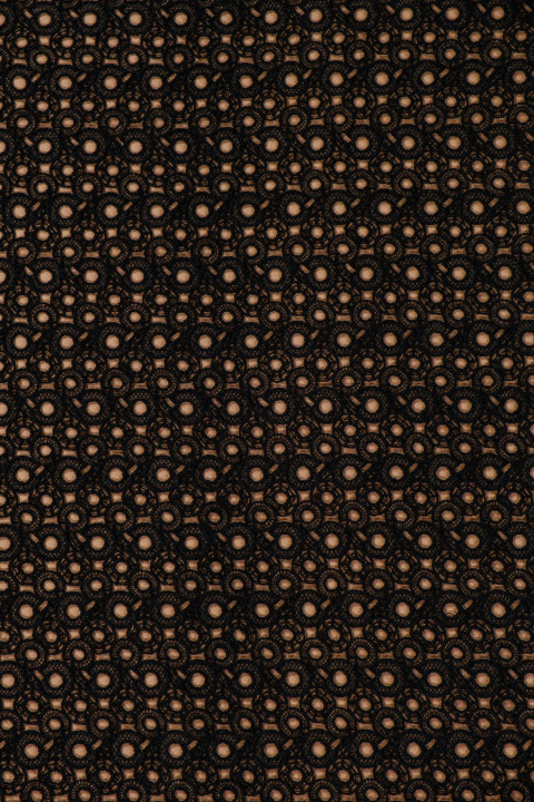 Guipur negro estrecho