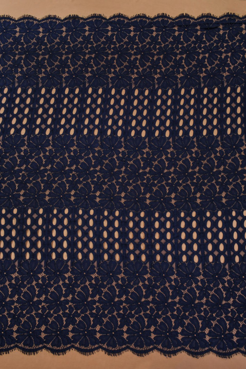 Navy lace