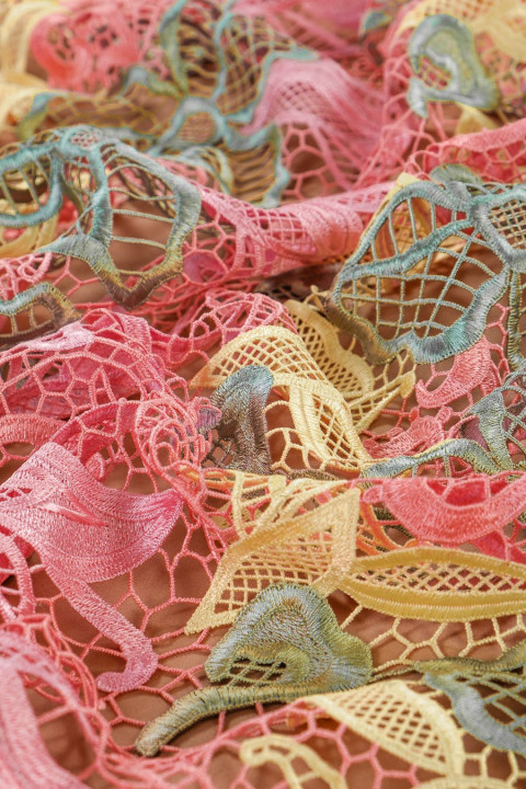 Pastell guipure
