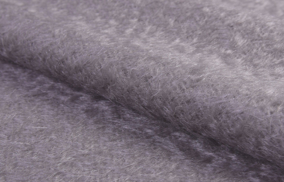 Abrigo de lana con mohair