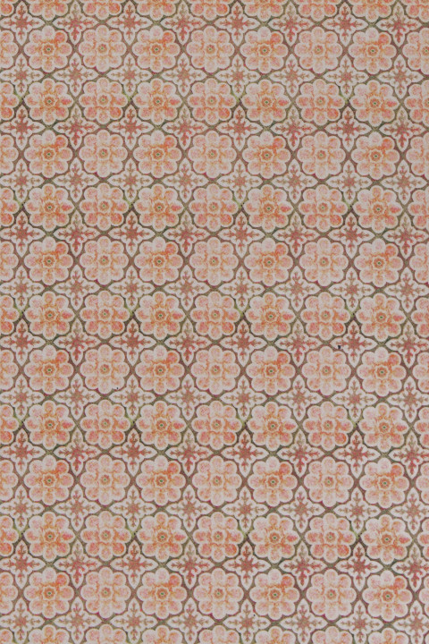 Cotton - oriental motif