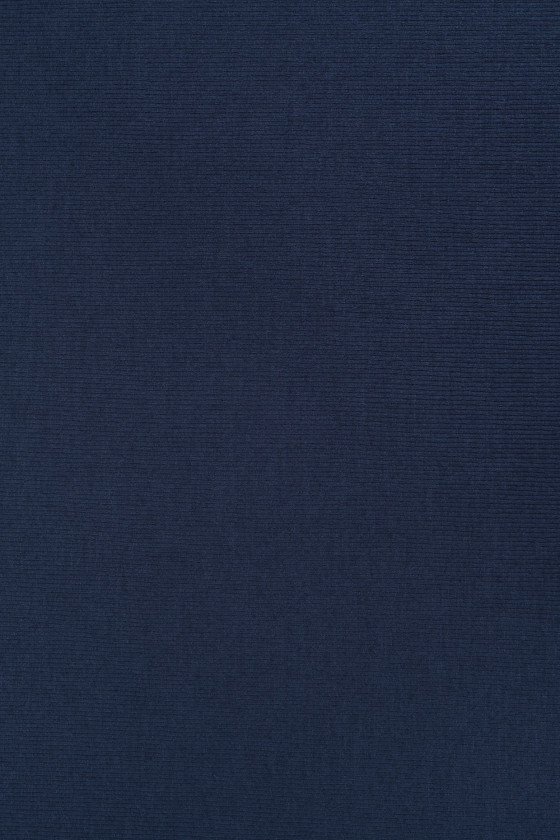 Tricot cu nervuri - bleumarin