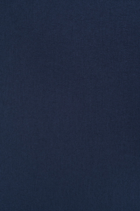 Knitted ribbing type - navy blue