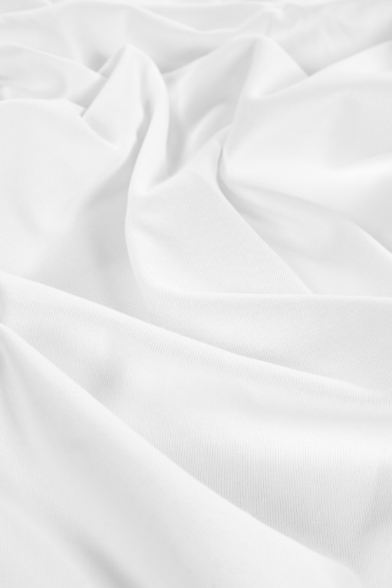 Трикотажне полотно - біла резинка