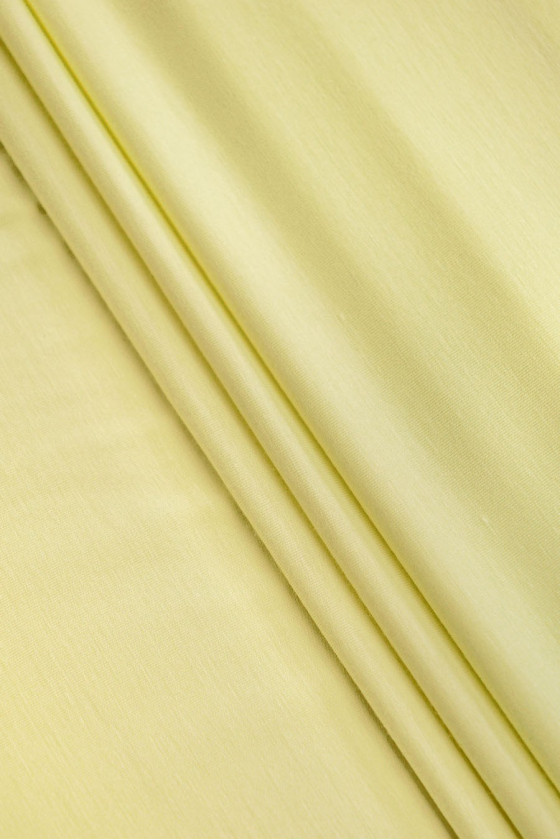 Dzianina wiskozowa żółto-zielona KUPON 160cm