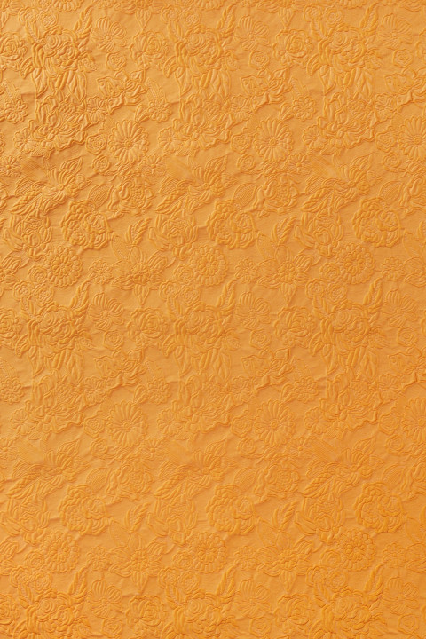 Jacquard fabric - orange