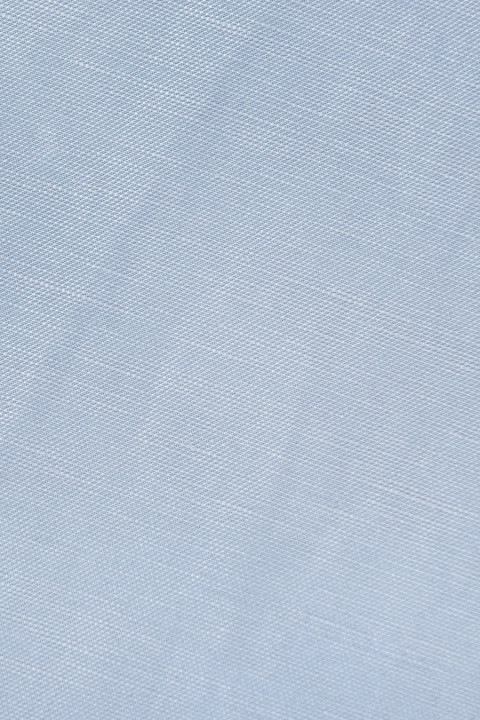 Tencel z lnem - szaro-niebieski