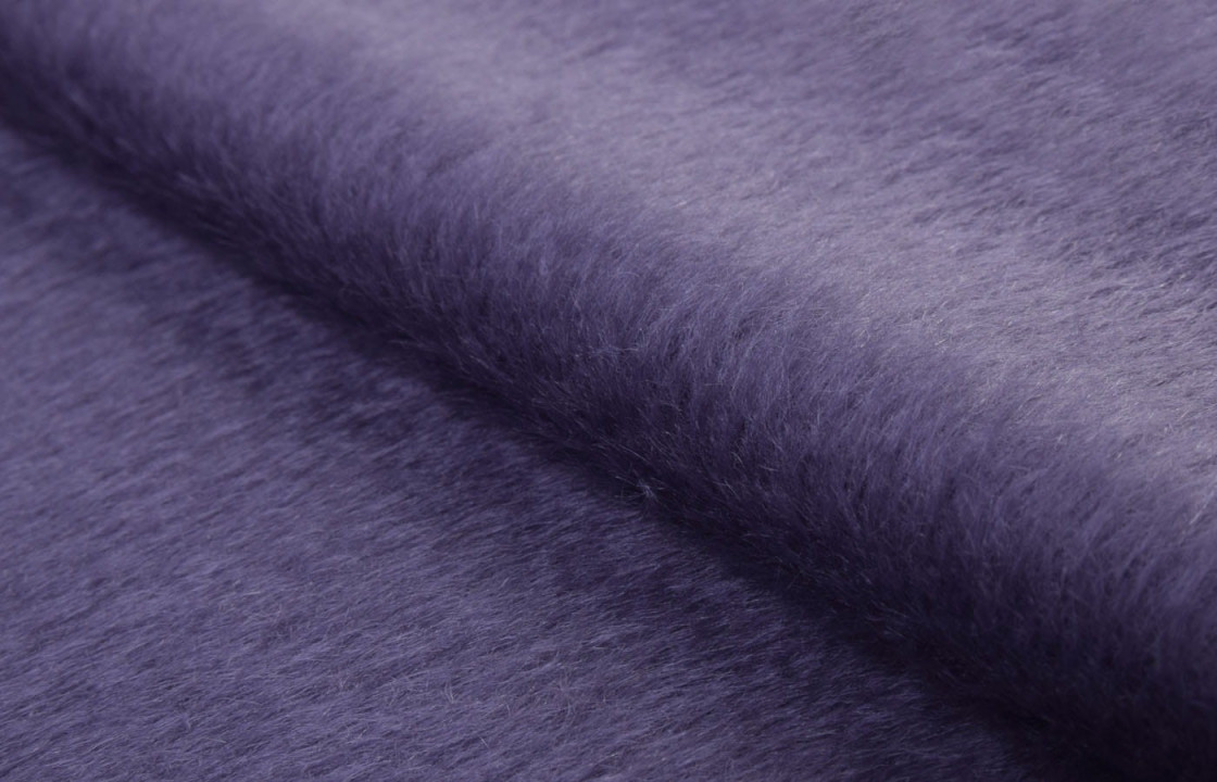 Coat alpaca with wool purple COUPONS