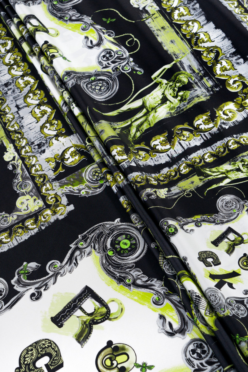 Signature silk twill COUPON 80cm