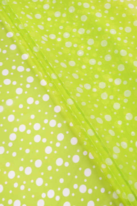 Seidenchiffon mit Polka Dots