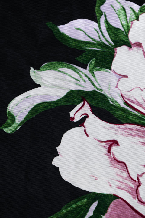 Viscose with flowers COUPON 140cm