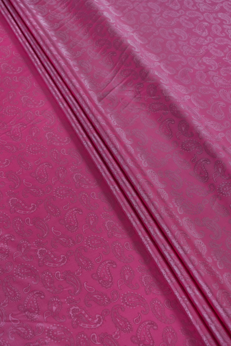 Jacquardfutter - rosa-grau