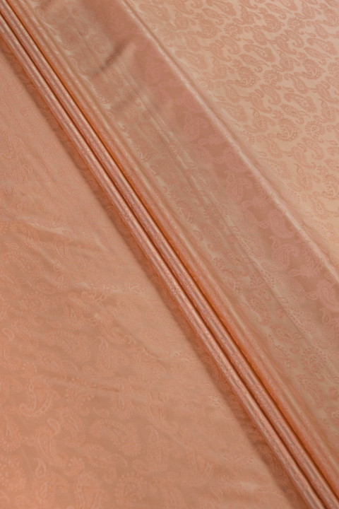 Jacquard lining - beige-apricot