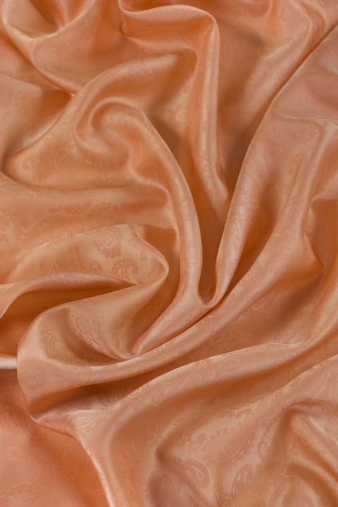 Jacquard lining - beige-apricot