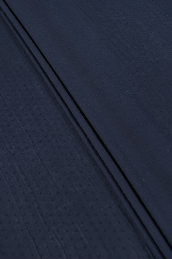 Batyst "supełki" - granatowy KUPON 80cm