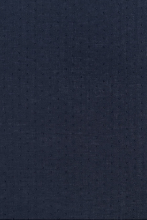 Batyst "supełki" - granatowy KUPON 80cm