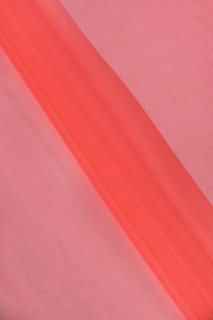 Organza di seta - corallo