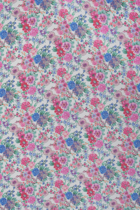 Polyester chiffon in flowers