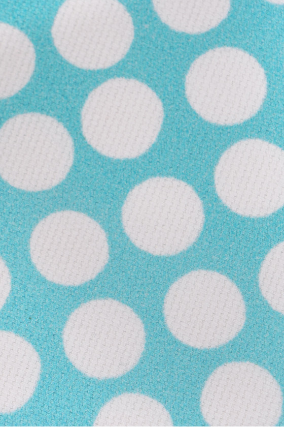 Polka dot stretch bumbac