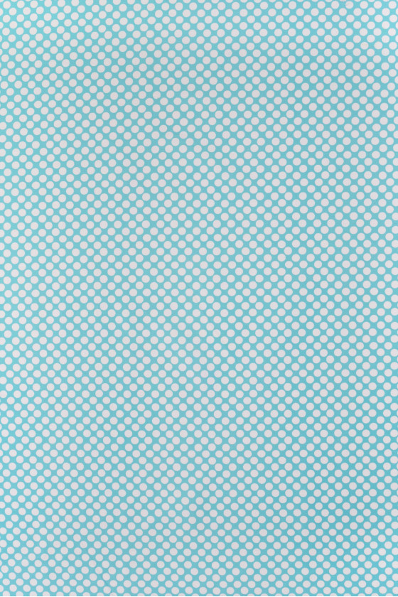 Elastic cotton with polka dots