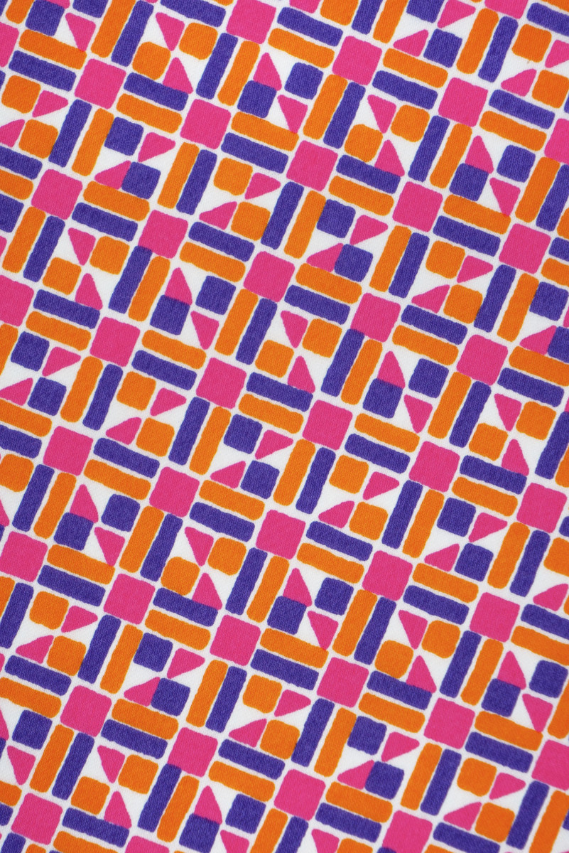 Bavlna s farebnými vzormi KUPÓN 130cm