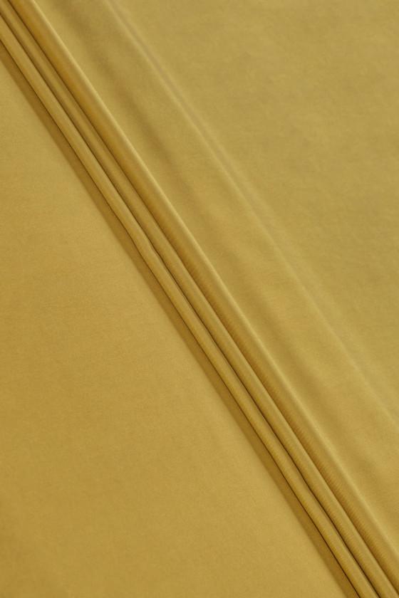 Silk lining - mustard