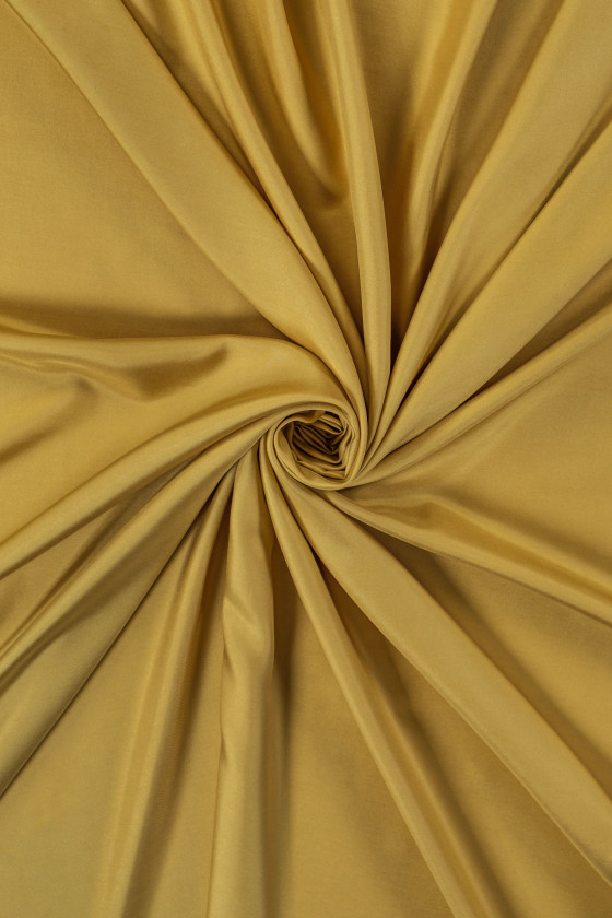 Silk lining - mustard
