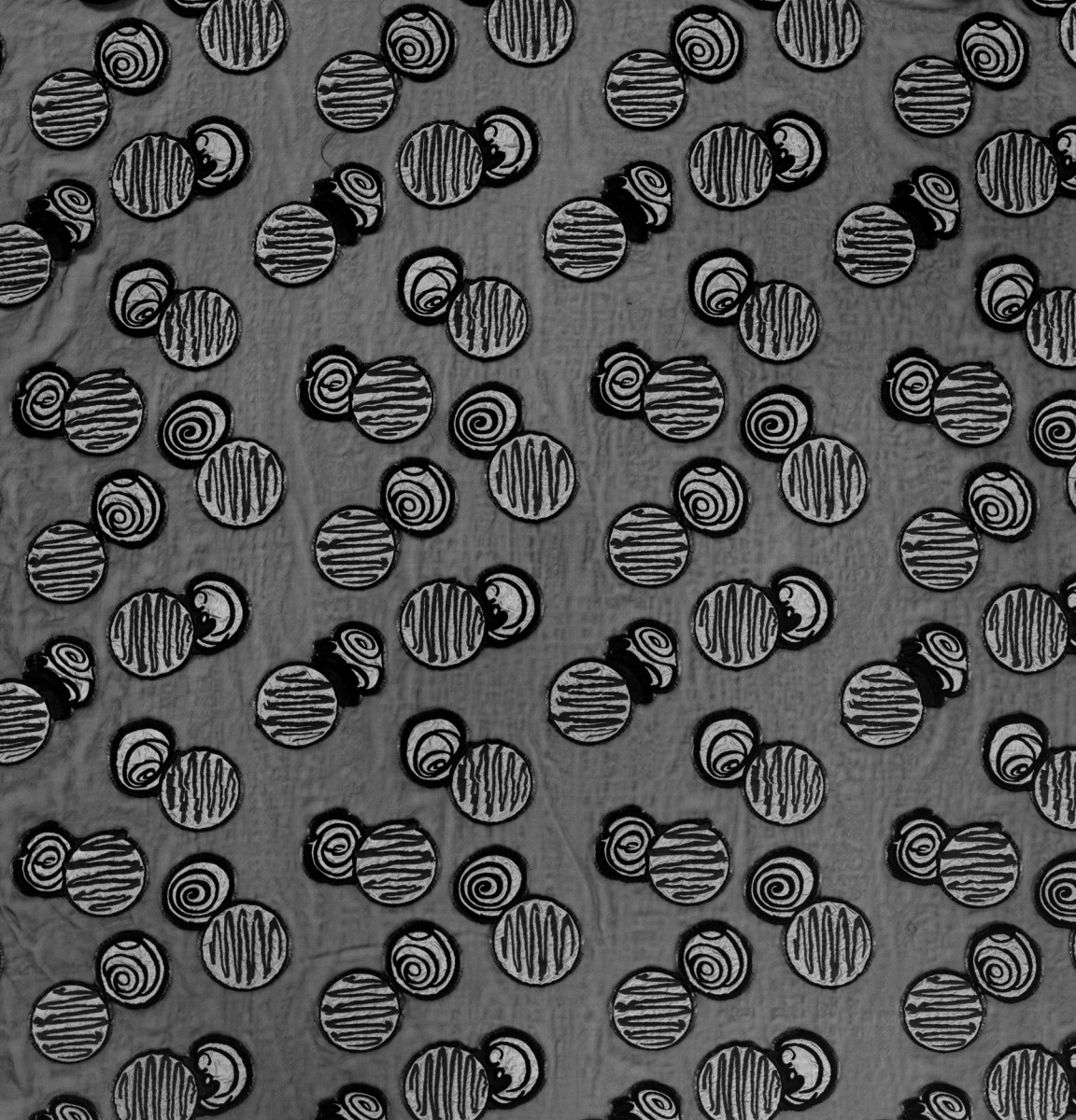 Jacquard organza ringidega