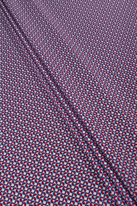 Cotton with colorful patterns