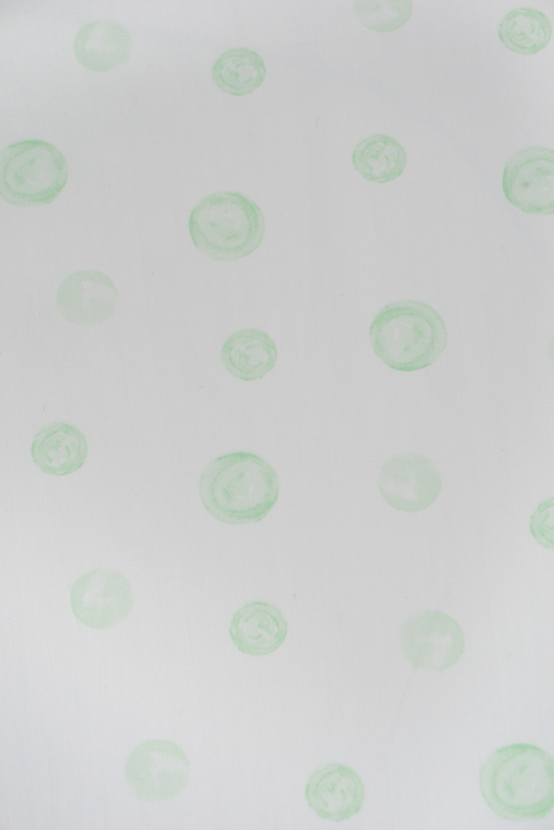 Polka dot stretch bumbac