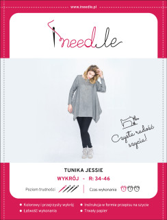 Jessie Needle Tunika Mönster för kvinnor