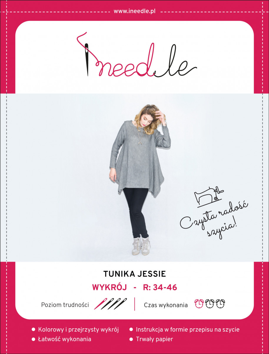 Patron de tunique Jessie Needle pour femmes