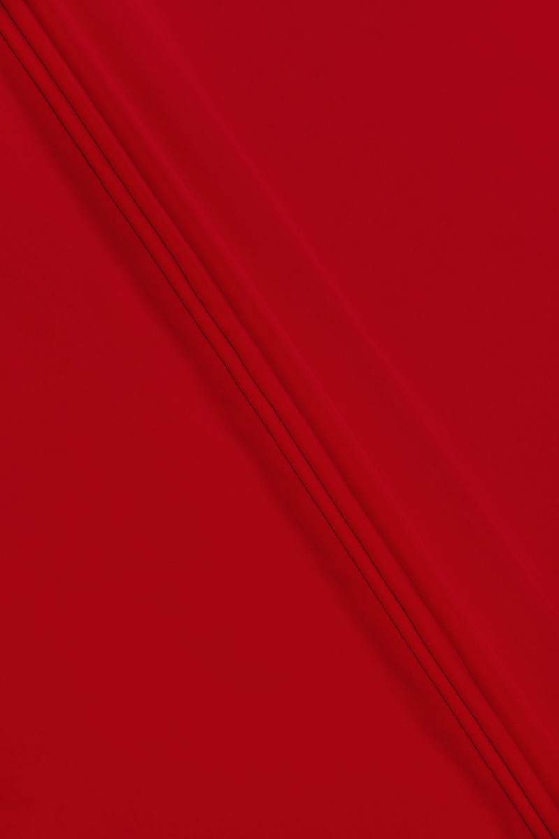 Roter Polyester-Cadi