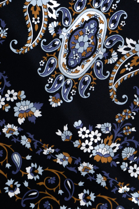 Oriental silk satin - coupon