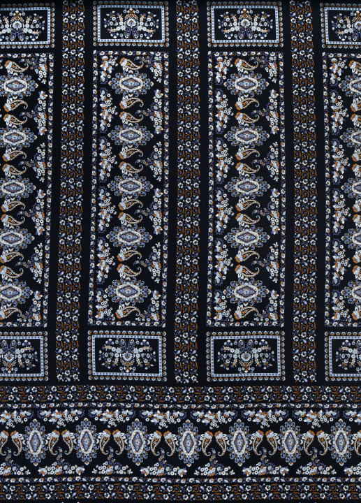 Oriental silk satin - coupon