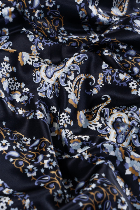 Oriental silk satin - coupon