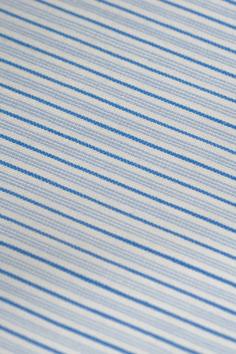 Camicia a righe in cotone