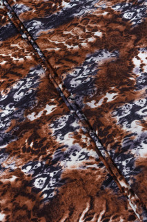 Pelle di serpente in viscosa lavorata a maglia