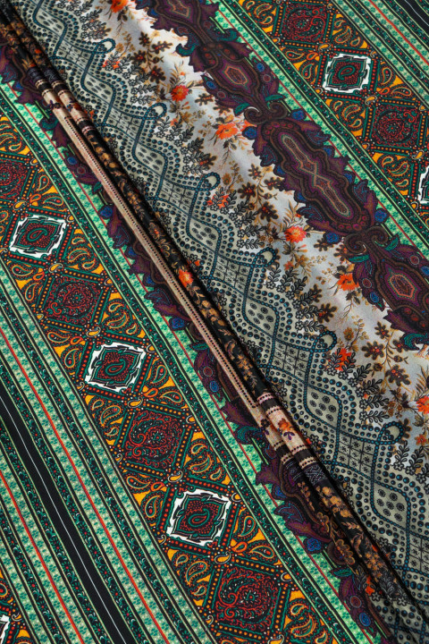 Oriental silk crepe - coupon