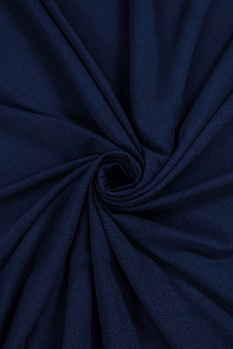 Dress georgette navy blue