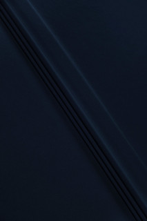 Vestido azul marino oscuro georgette