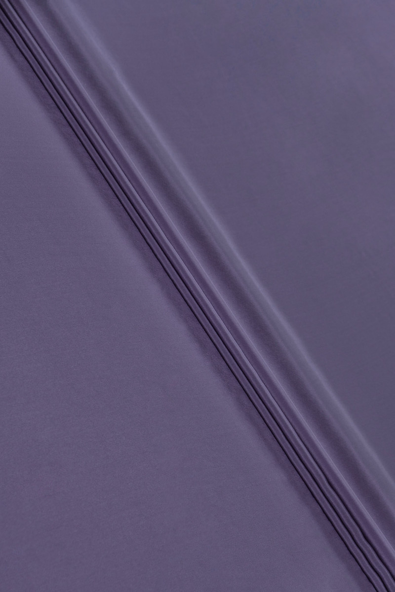 Silk crepe - dusty purple