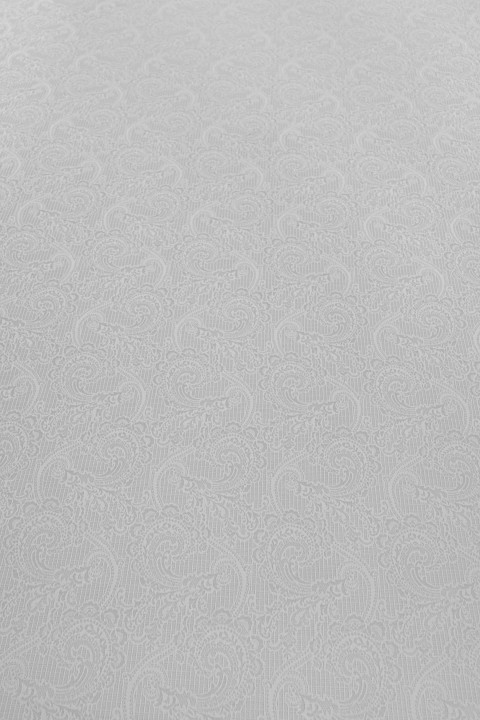 Jacquard paisley - light gray