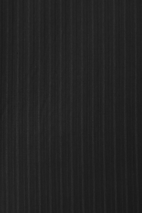 Striped graphite costume wool
