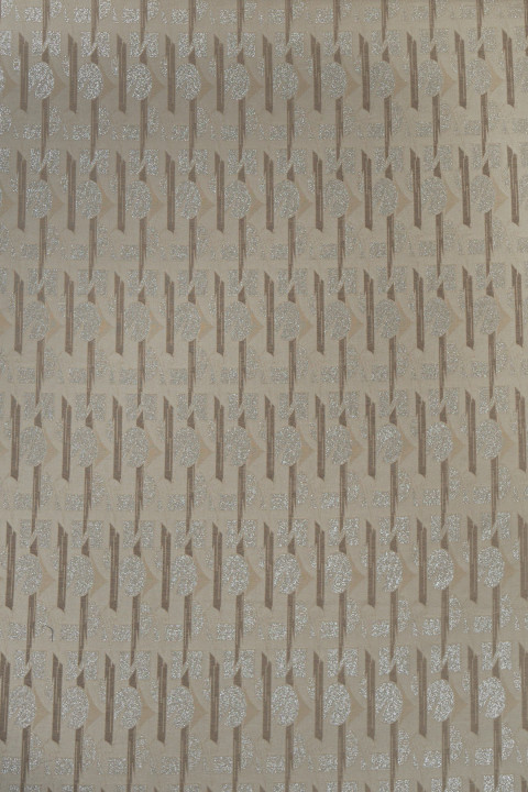 Jacquard beige-plata