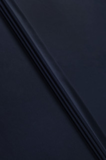 Jacquard weave wool - navy blue
