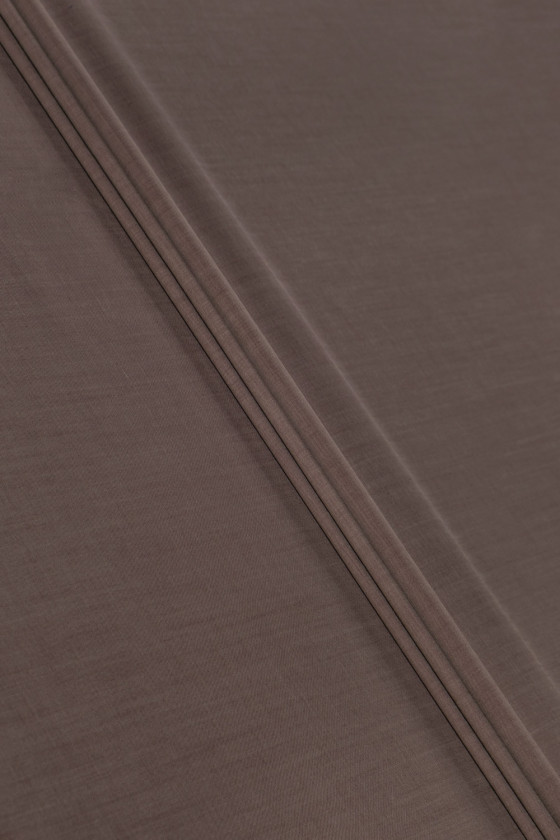 Wełna kostiumowa beż/brąz - dwuton KUPON 140cm